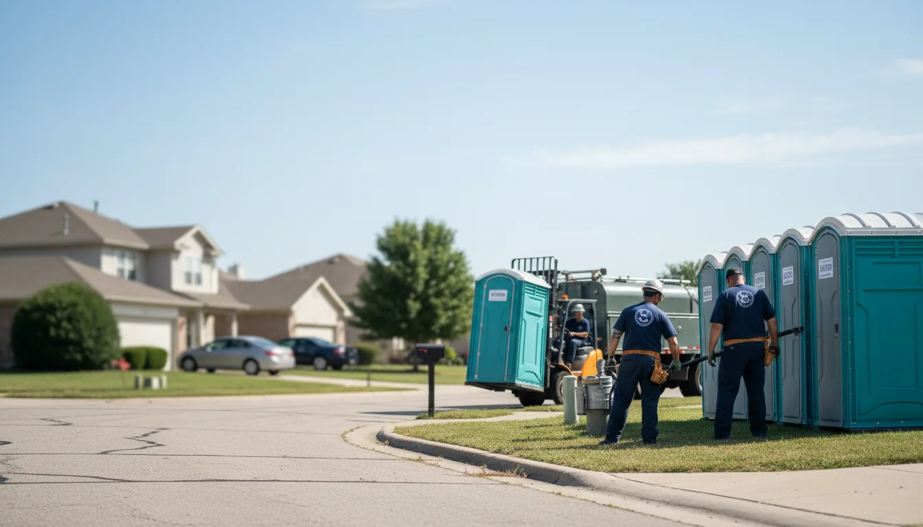 Porta Potty Rental in Spring Hill, KS near me
